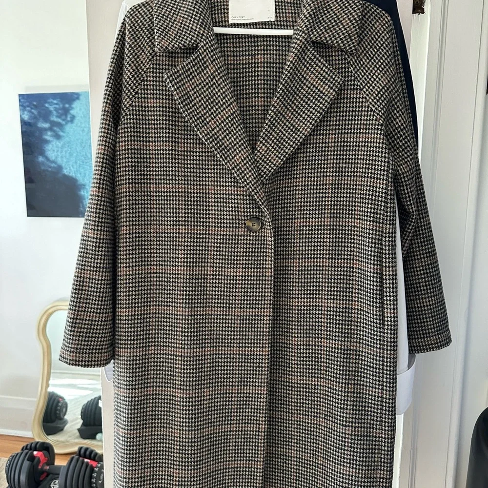 OAK + FORT Plaid Jacket - Picture 5 of 7